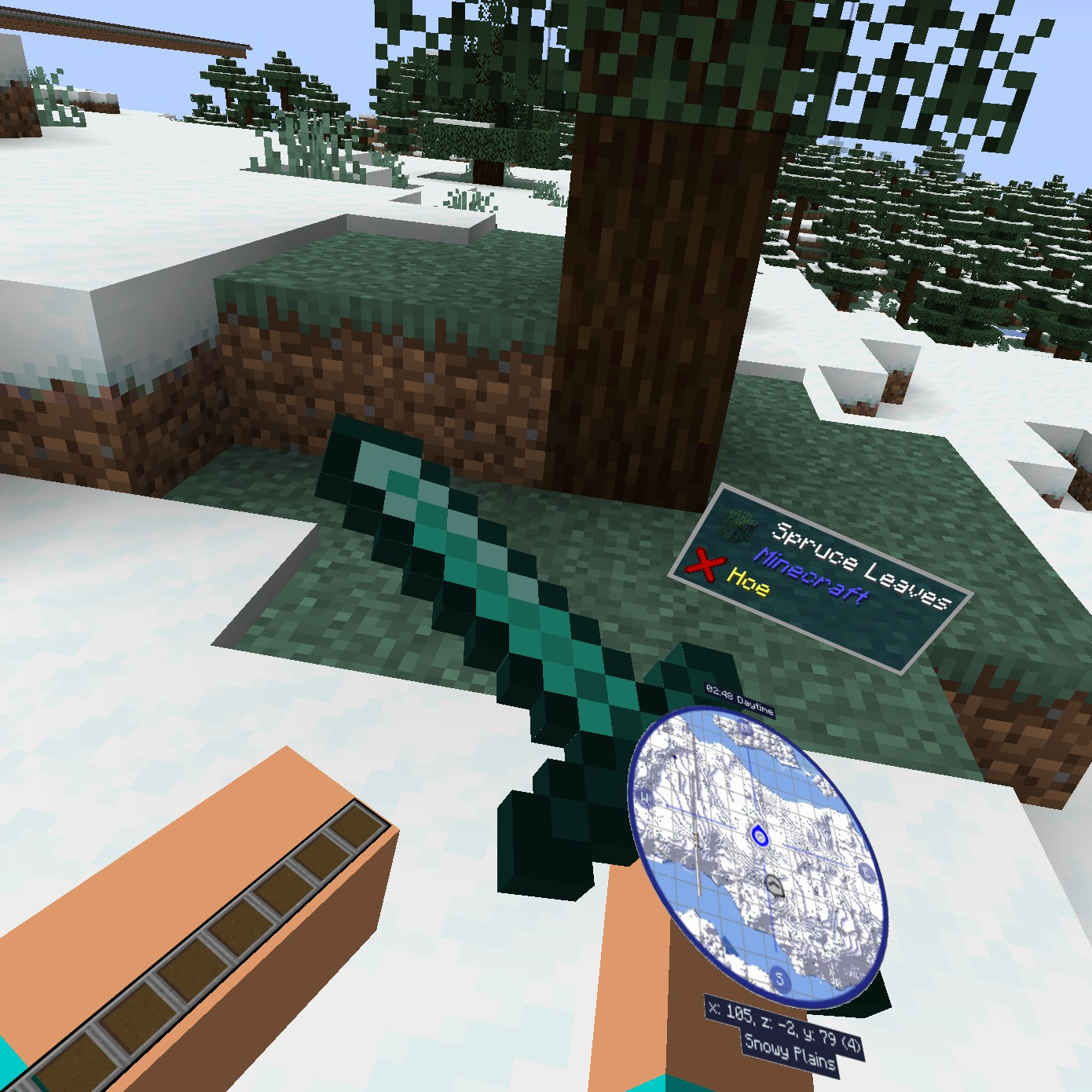 Vivecraft mod screenshot